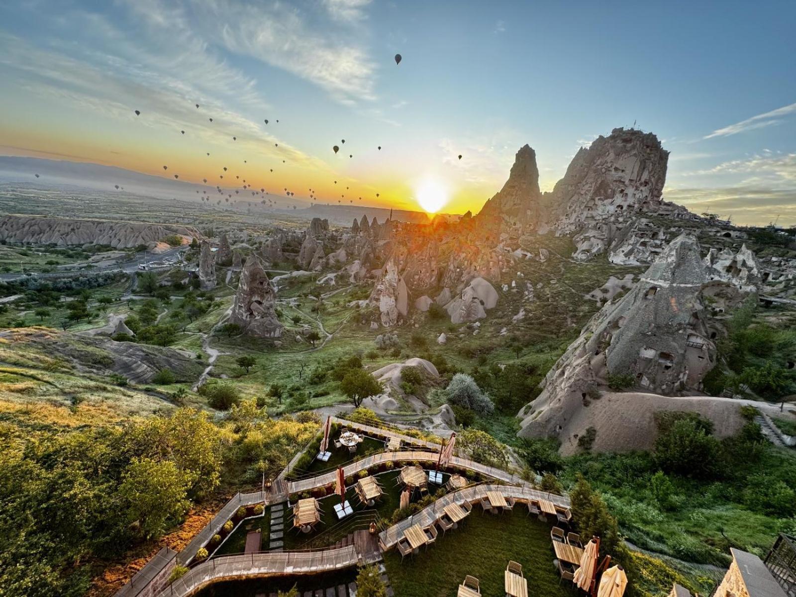 Via Regia Cappadocia Hotel Üçhisar Eksteriør bilde